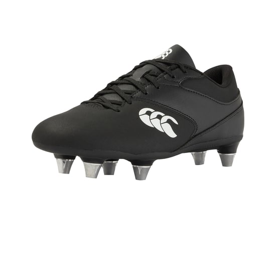 Canterbury Kinder/Kids Phoenix Raze Zachte Grond Rugbyschoenen (Zwart/Wit) - Image 4