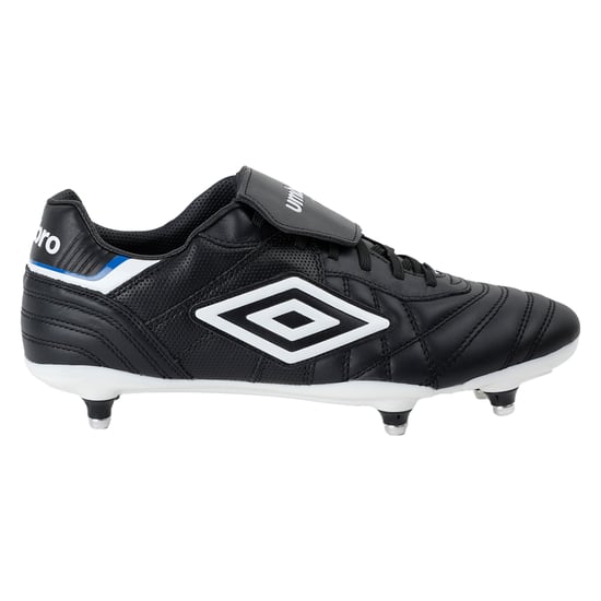 Umbro Heren Speciali Eternal Team Sg Lederen Voetbalschoenen (Zwart/Wit/Loyaal Blauw) - Image 1