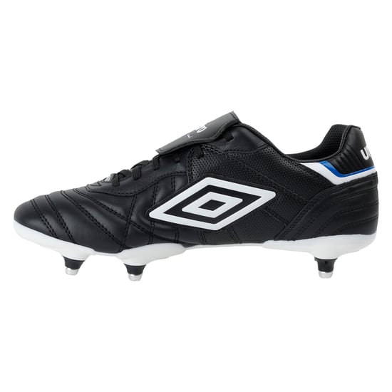 Umbro Heren Speciali Eternal Team Sg Lederen Voetbalschoenen (Zwart/Wit/Loyaal Blauw) - Image 2