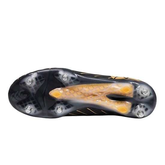 Canterbury Heren Speed Falcon Team Zachte Grond Voetbalschoenen (Zwart/Goud) - Image 2