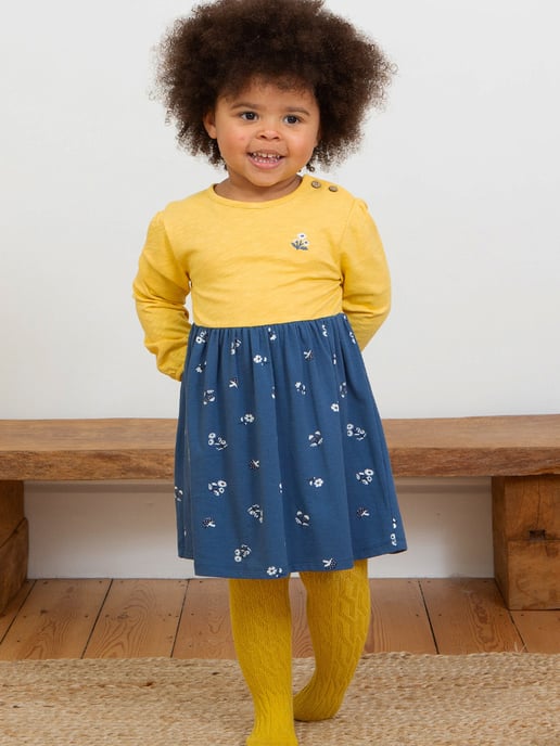 Kite Clothing Cable Tights Sweetcorn - Image 3