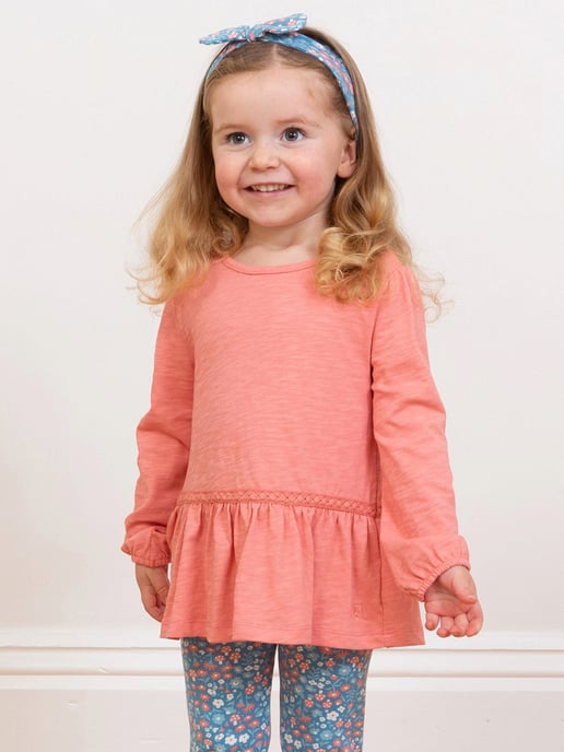 Kite Clothing Easy Breezy Tunic Salmon - Image 2