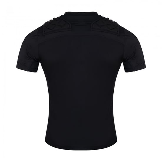 Canterbury Jongens Pro Rugby Beschermingsvest (Zwart/Wit) - Image 2