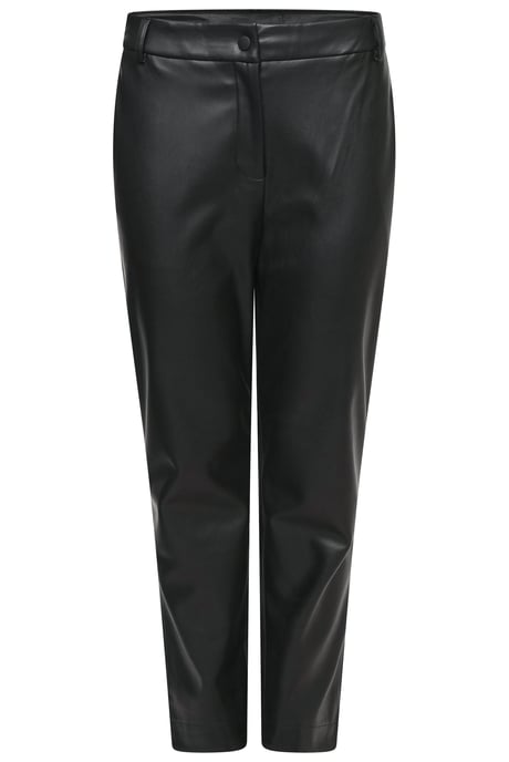 Elle Tiana Fleece Lined Faux Leather Trousers - Image 1