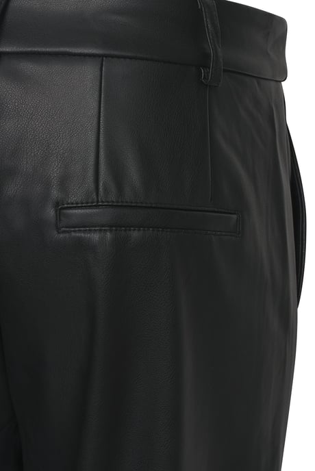 Elle Tiana Fleece Lined Faux Leather Trousers - Image 4