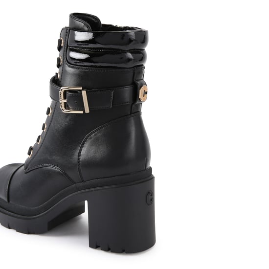 Carvela  Boulder Heeled Lace Up Boots - Image 3