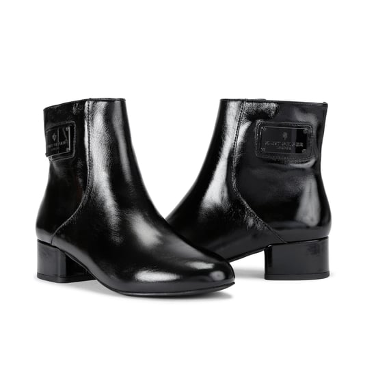 Kurt Geiger London Leather Kgl Block Heel Ankle Boots - Image 4