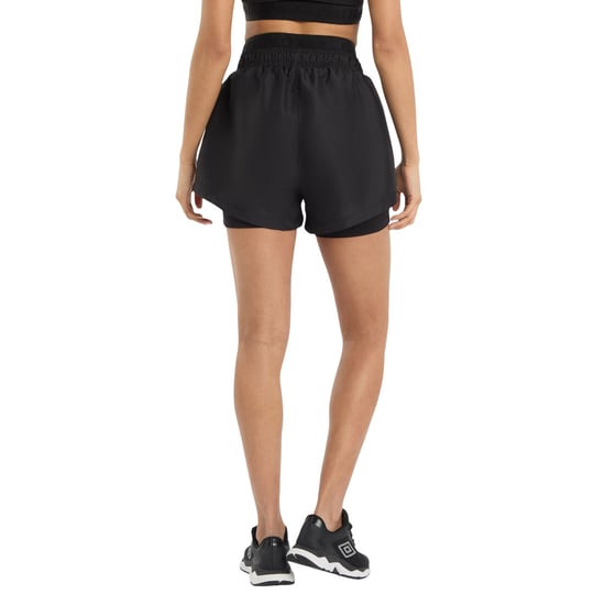 Umbro Dames/Dames Pro Training Shorts (Zwart) - Image 2