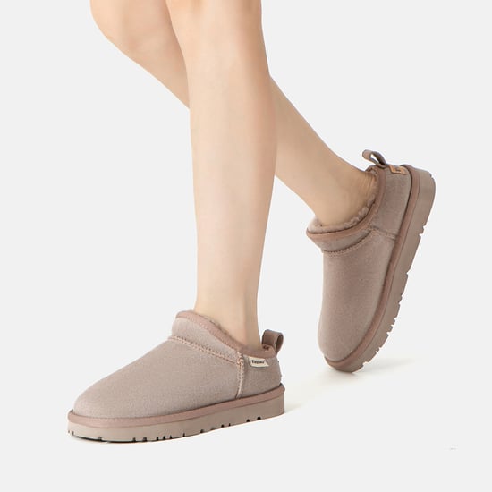 EVER AU Dames klassieke ultra mini laarzen – Quail - Image 2