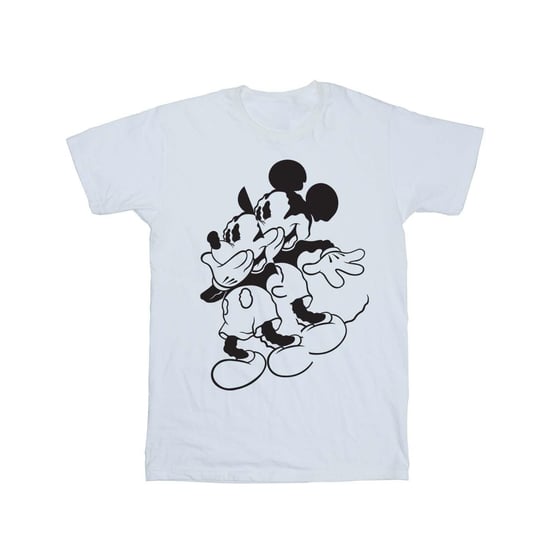 Disney Mens Mickey Mouse Shake T-Shirt (White) - Image 1