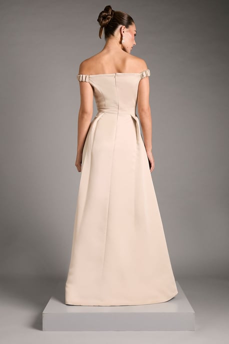 Bardot Fit and Flare Hi Low Hem Maxi Dress - Image 3