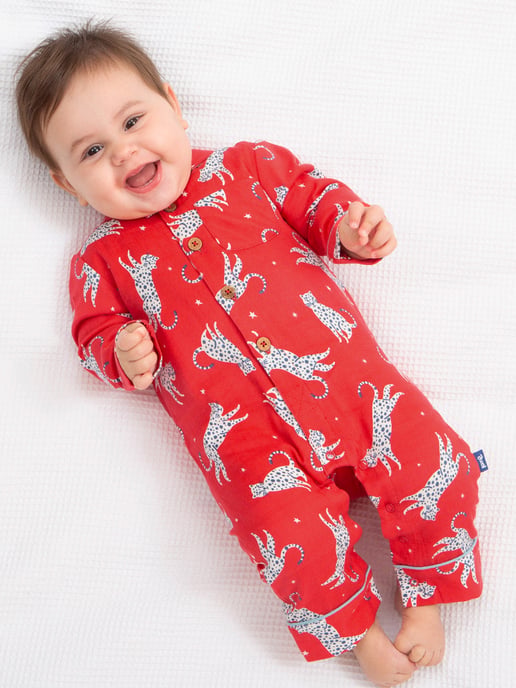Kite Clothing Snow Leopard Romper - Image 2