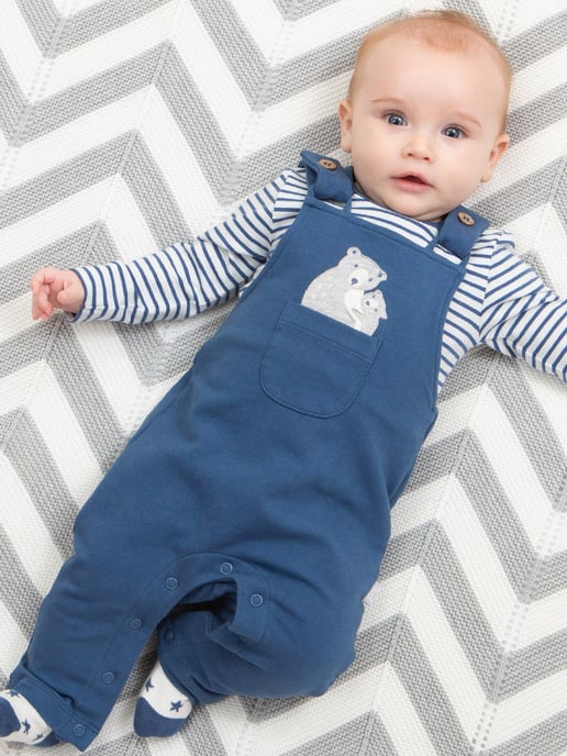 Kite Clothing Snuggle Bear Dungarees - Image 2
