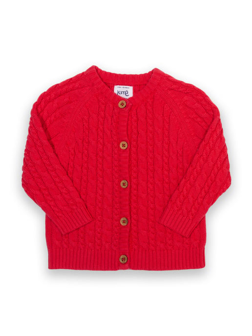 Kite Clothing My First Cardi Red - Image 1