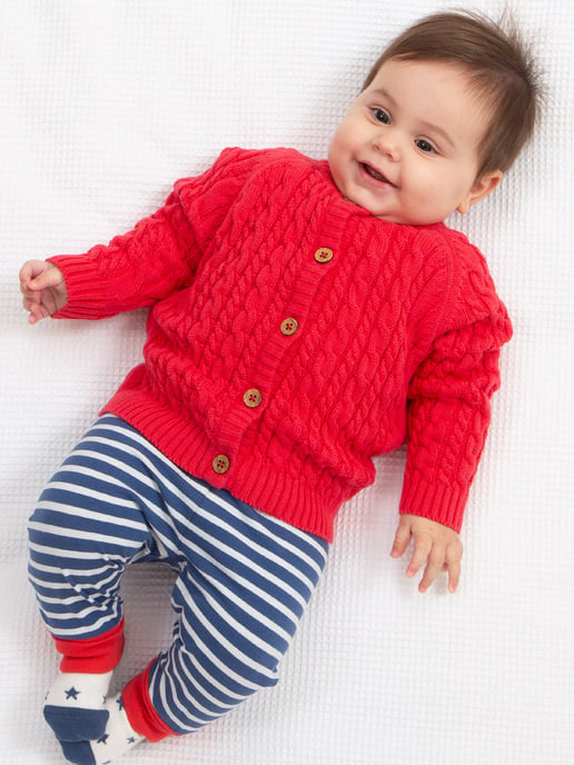 Kite Clothing My First Cardi Red - Image 2