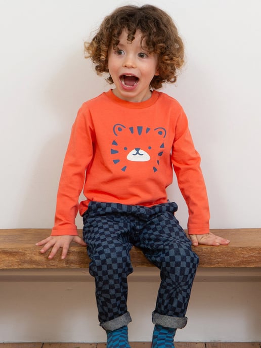 Kite Clothing Chequerboard Denim Pull Ups - Image 3