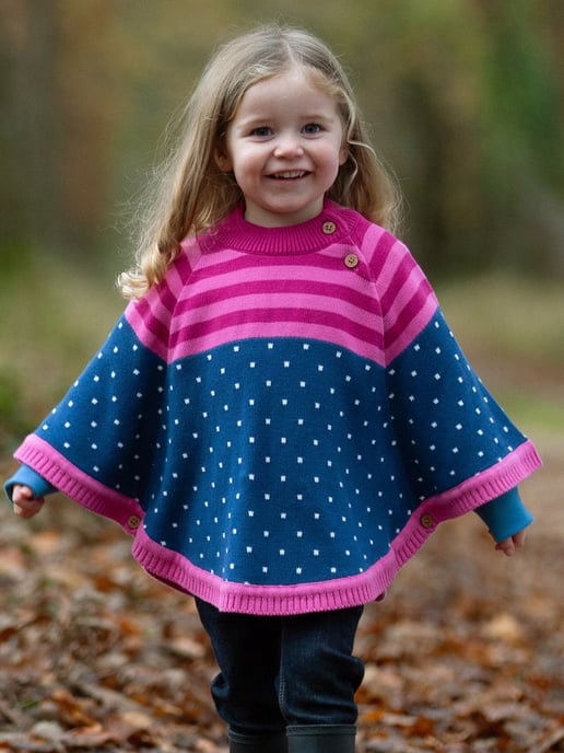 Kite Clothing Berry Blush Poncho - Image 2