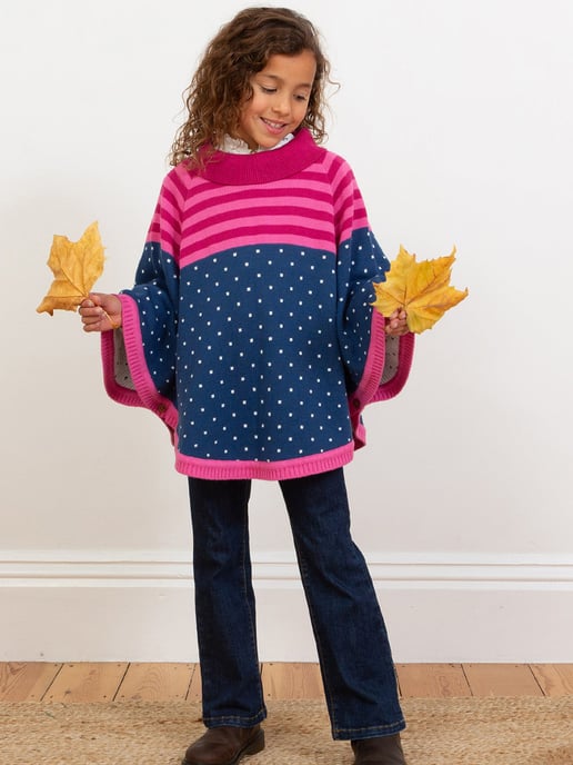 Kite Clothing Berry Blush Poncho - Image 3