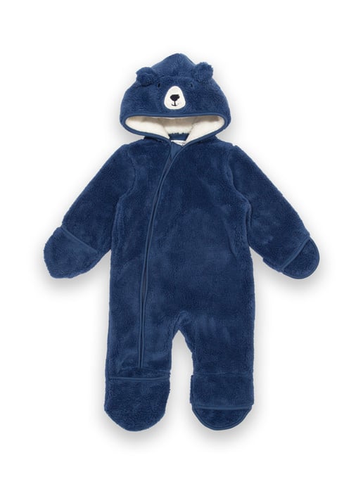 Kite Clothing Mr Bear Fleece Onesie - Image 1