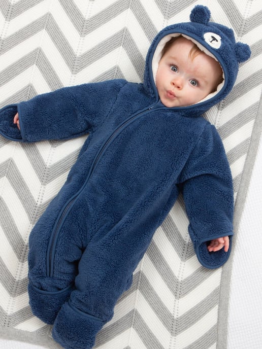 Kite Clothing Mr Bear Fleece Onesie - Image 3