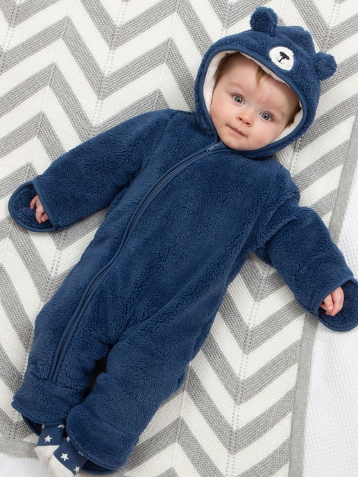 Kite Clothing Mr Bear Fleece Onesie - Image 4