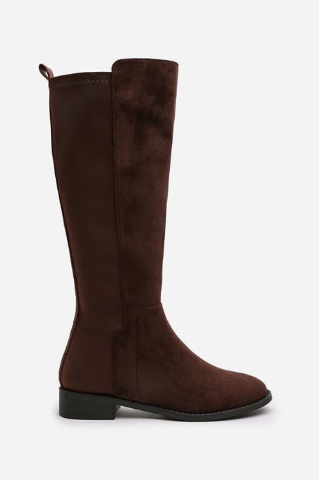 Wheres That From Womens 'Parker' Knee High Boots With Side Zip - Image 2