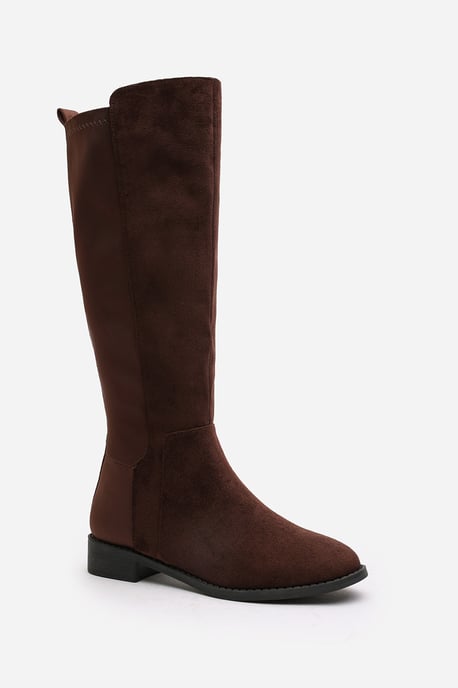 Wheres That From Womens 'Parker' Knee High Boots With Side Zip - Image 3