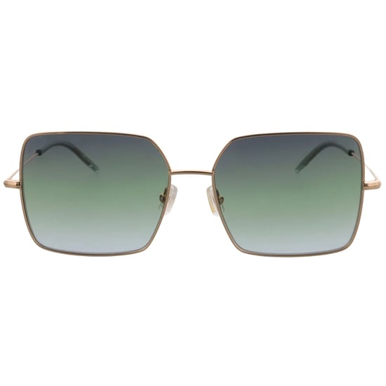 Hugo Boss Rose Gold Metal Frame Grey Green Lensed Sunglasses - Image 1
