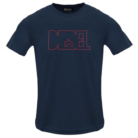 Diesel Outlined Logo Total Eclipse T-shirt - Image 1