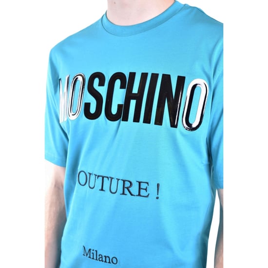 Moschino Couture Gloss Logo Groen T-shirt - Image 4