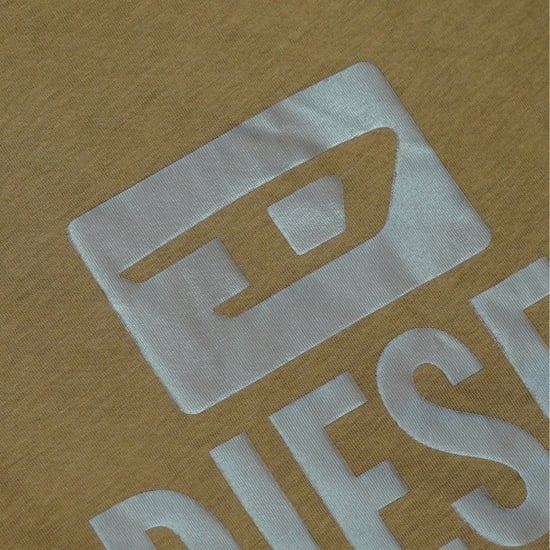 Diesel Monotone Logo Coffee Liqueur T-shirt - Image 2