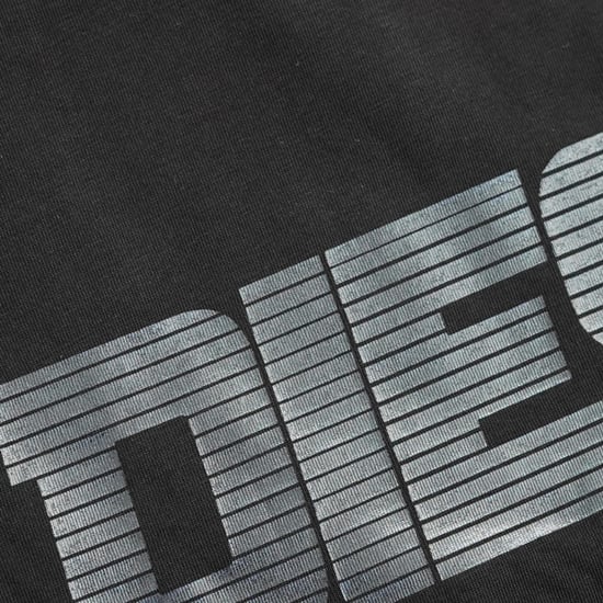 Diesel Monotone Logo Zwart Kaviaar T-shirt - Image 2