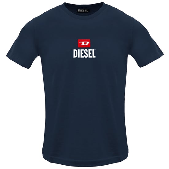 Diesel Just Small New D Logo Total Eclipse T-shirt - Image 1