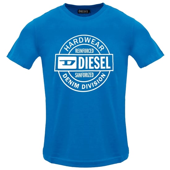 Diesel Hardware Circle Blue Sapphire T-shirt - Image 1