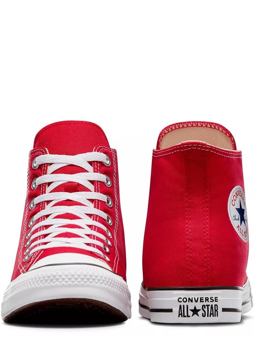 Converse All Star Unisex Chuck Taylor High Tops Red - Image 2