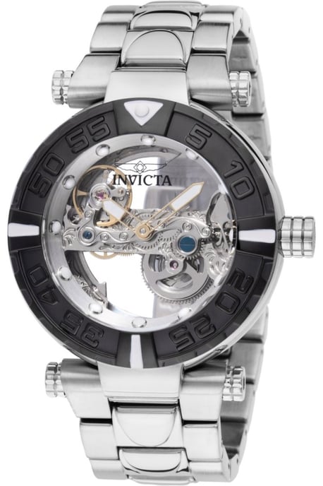 Invicta Subaqua 49505 Heren Horloge - Automatisch Uurwerk - Roestvrij Staal met zilveren Wijzerplaat - 47mm - Image 1