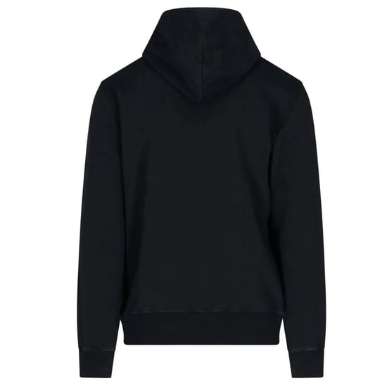 Diesel Arrow Logo Black Caviar Hoodie - Image 2