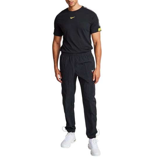 Nike Mens Tracksuit T Shirts Tape Shorts Set NSW Repeat Fleece Cotton Sportswear - Image 3