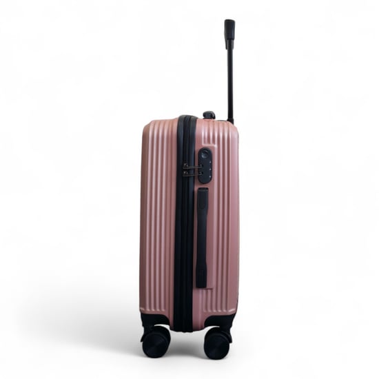 Hard Shell Rose Gold Cabin 48 x 37 x 20 cm Luggage Suitcase Suitable for Easyjet, Ryanair - Image 6
