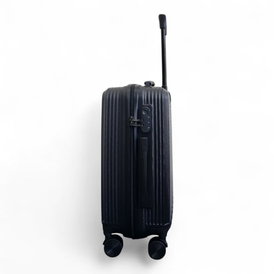 Hard Shell Black Cabin 48 x 37 x 20 cm Secure Luggage Suitcase Suitable for Easyjet, Ryanair - Image 5