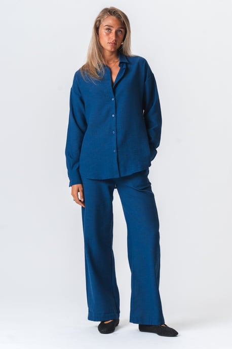 Lilly Shirt - Marineblauw - Image 2