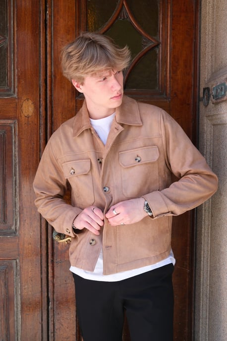 Callum Jacket - Zand - Image 2
