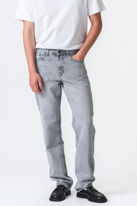 Relaxed Fit Jeans - Grå denim - Image 1