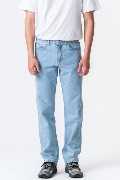 Relaxed Fit Jeans - Ljusblå Denim - Image 1