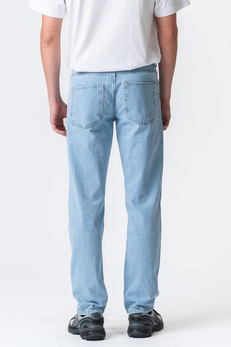 Relaxed Fit Jeans - Ljusblå Denim - Image 4