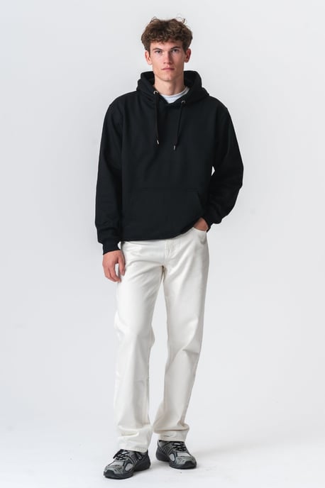 Relaxed Fit Jeans - Vit Denim - Image 3