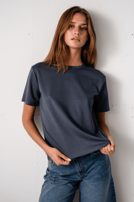 Leah Loose T-shirt - Grijs - Image 2