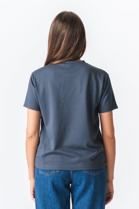 Leah Loose T-shirt - Grijs - Image 4