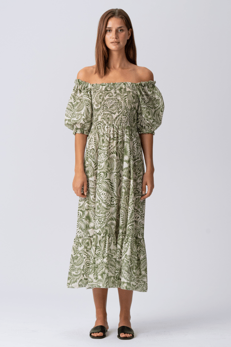 Lia Dress - Green - Image 1