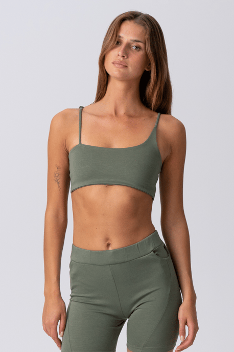 Alisa Mini Top - Kaki - Image 3